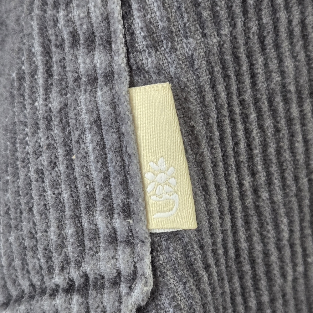 Urban Outfitters Men’s Gray Corduroy Pull-On Pants Embedded Dice size Large - Picture 8 of 16